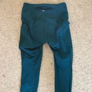 lululemon 7/8 blue leggings
